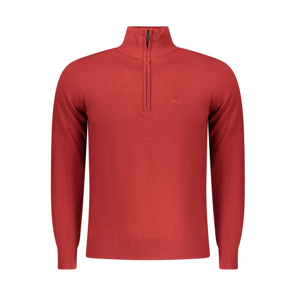 Pull Homme Rifle en Polyester Rouge