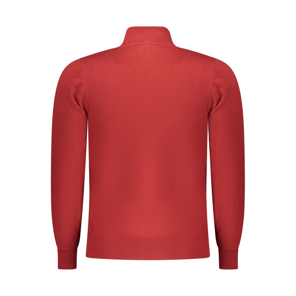 Pull Homme Rifle en Polyester Rouge