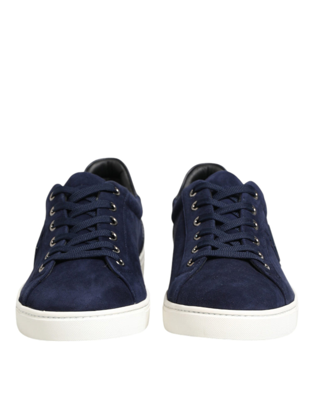 Baskets basses Dolce & Gabbana en cuir et daim bleus