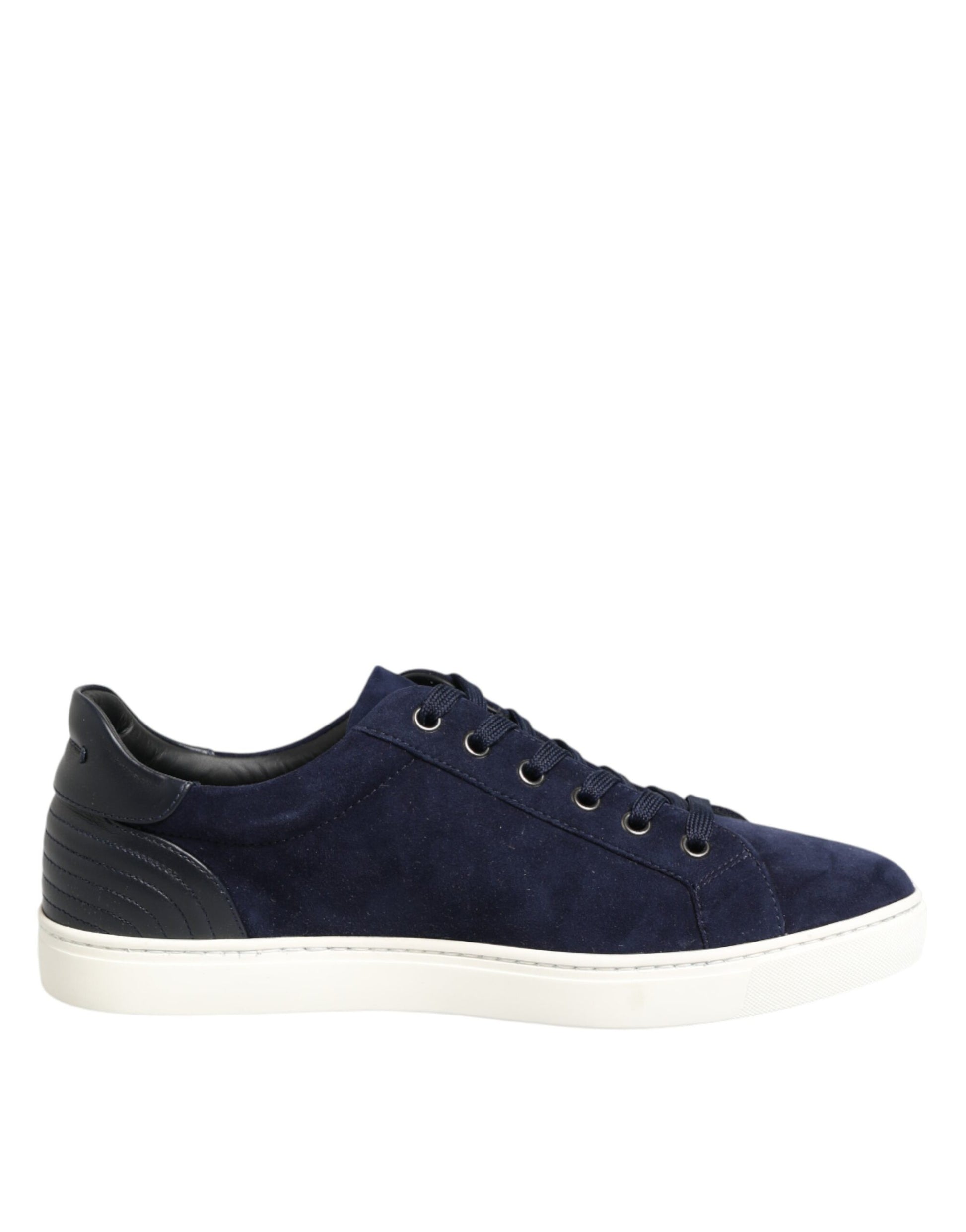 Baskets basses Dolce & Gabbana en cuir et daim bleus