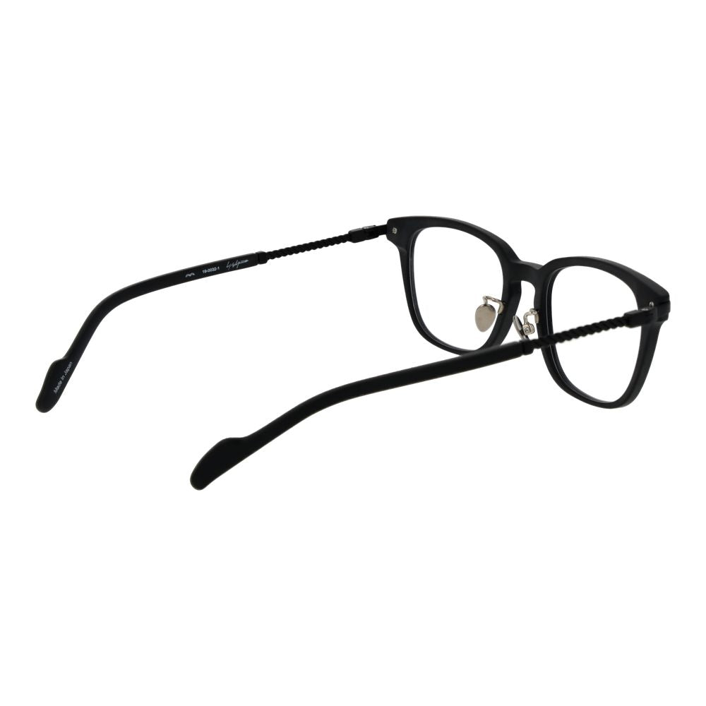 Lunettes (monture) en métal noir Yohji Yamamoto