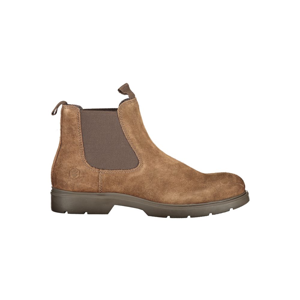 Lumberjack Marrone Bottine en cuir pour hommes