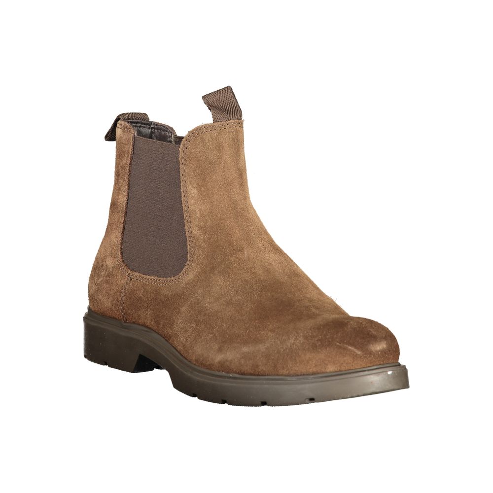 Lumberjack Marrone Bottine en cuir pour hommes
