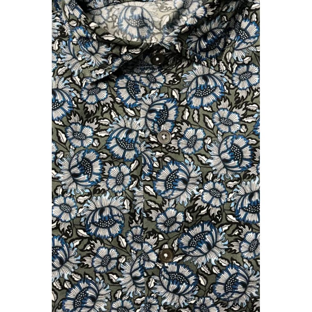 Bagutta Multicolor Cotton Men's Shirt