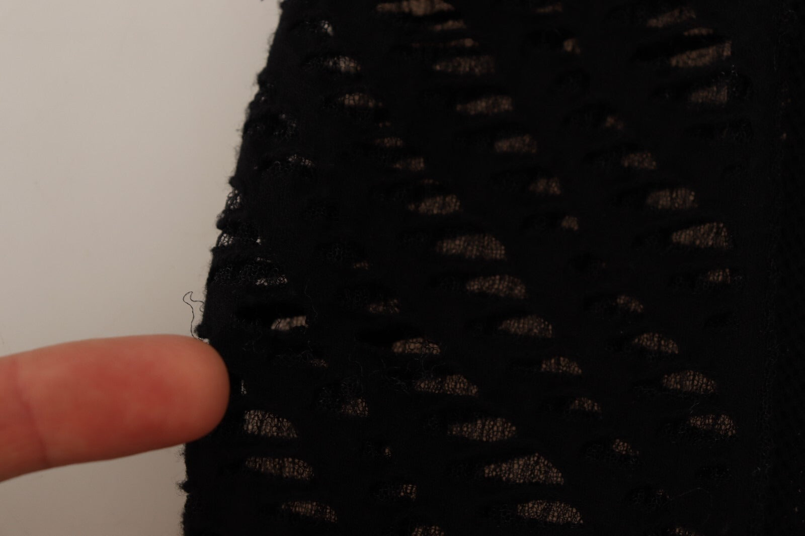 Robe courte Missoni moulante noire en viscose à manches longues
