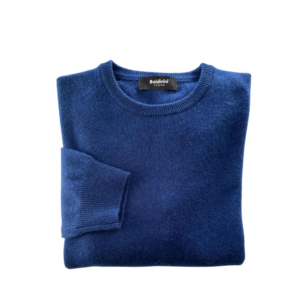 Pull homme Baldinini Trend en cachemire bleu