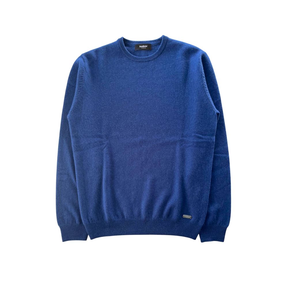 Pull homme Baldinini Trend en cachemire bleu