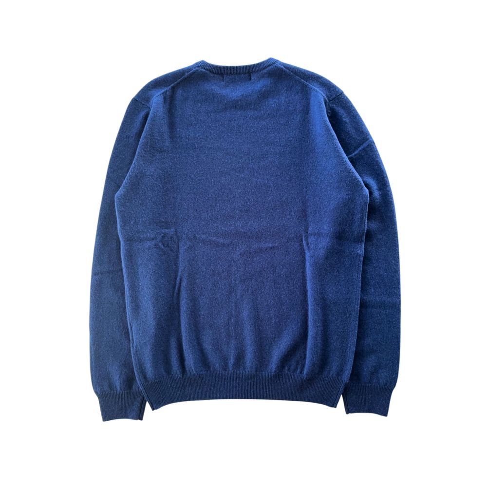 Pull homme Baldinini Trend en cachemire bleu