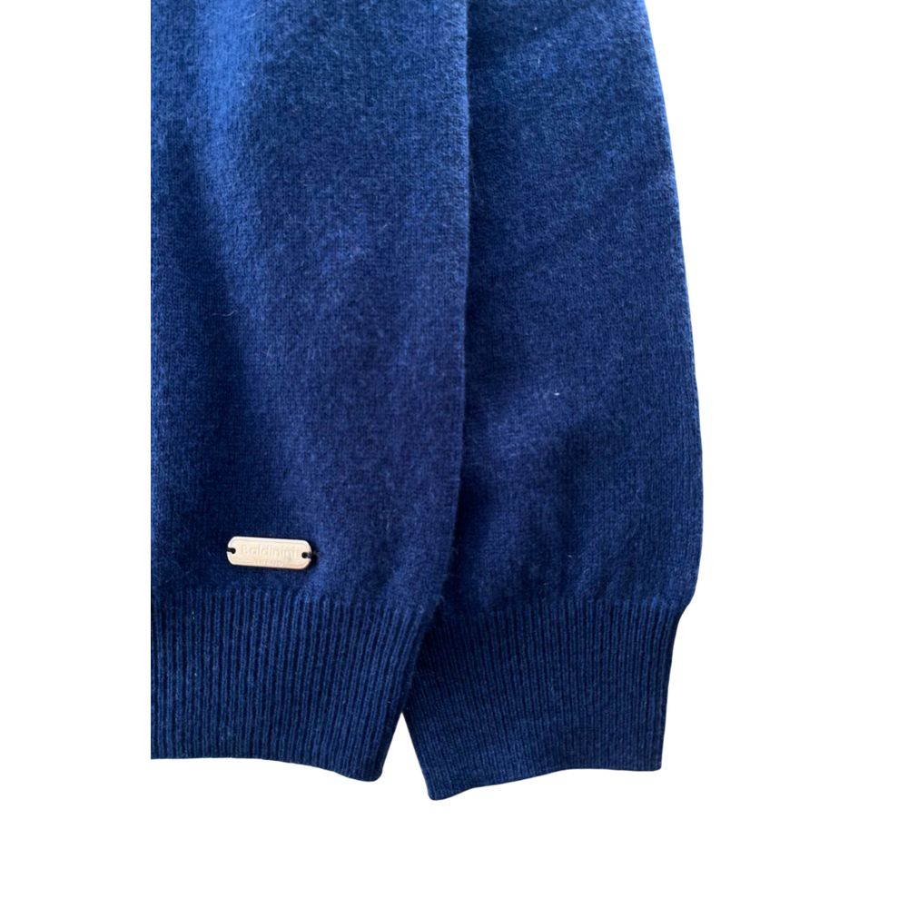 Pull homme Baldinini Trend en cachemire bleu