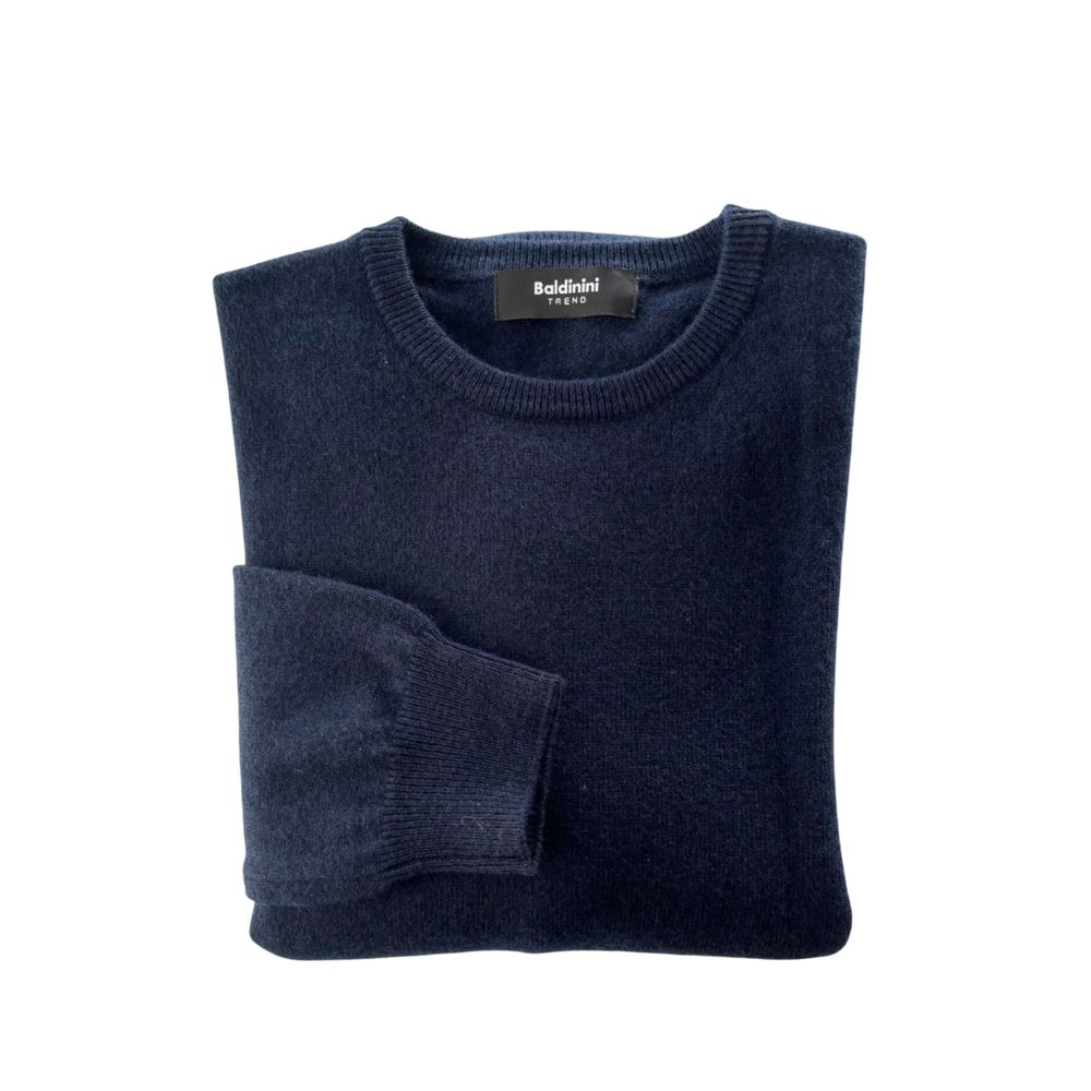 Pull homme Baldinini Trend en cachemire bleu