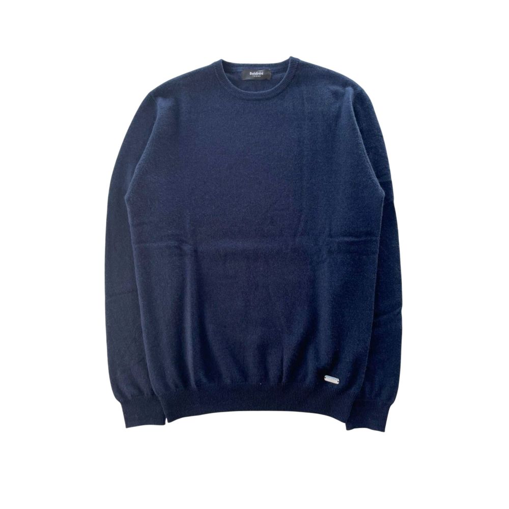 Pull homme Baldinini Trend en cachemire bleu