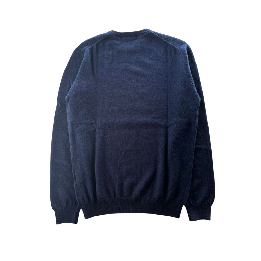 Pull homme Baldinini Trend en cachemire bleu