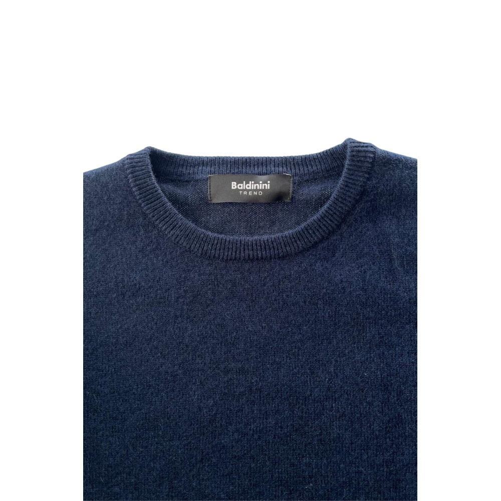 Pull homme Baldinini Trend en cachemire bleu