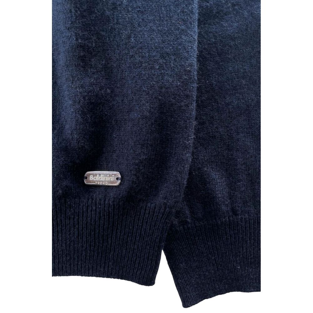 Pull homme Baldinini Trend en cachemire bleu