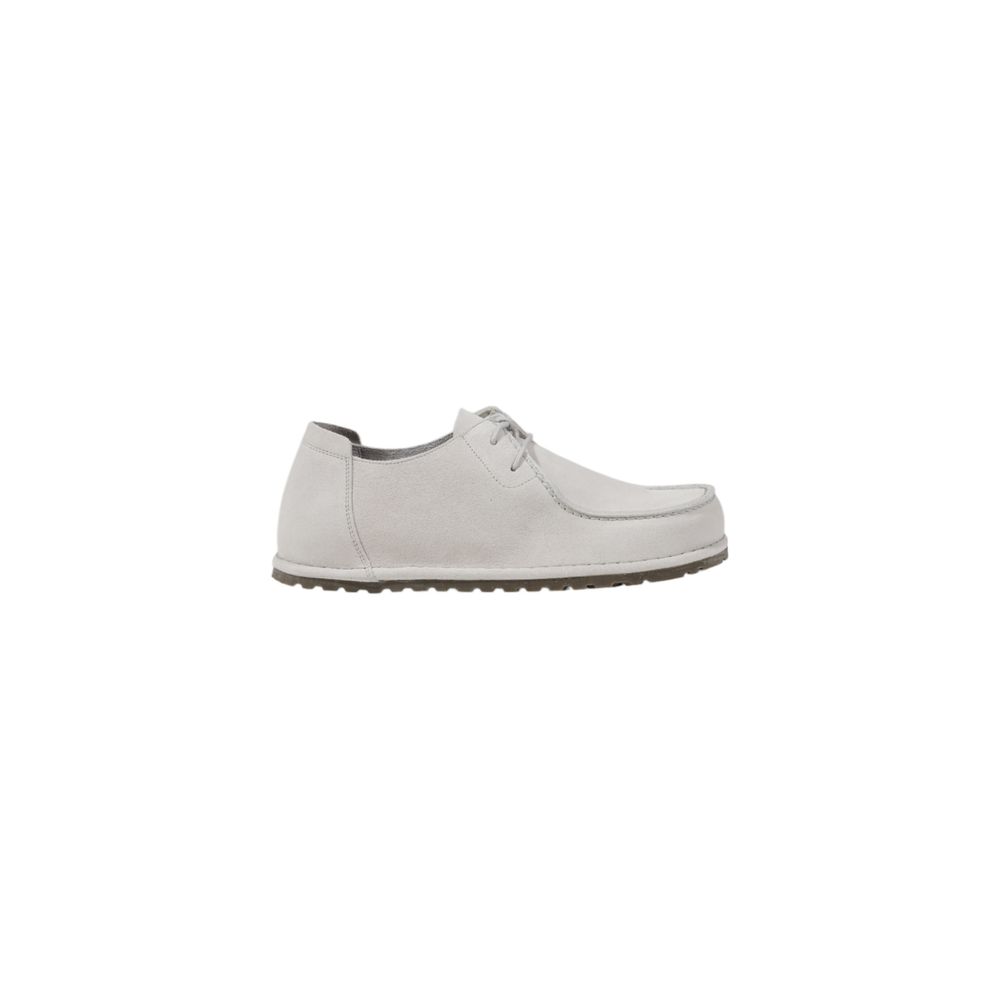 Birkenstock White Leather Slip-On Loafers