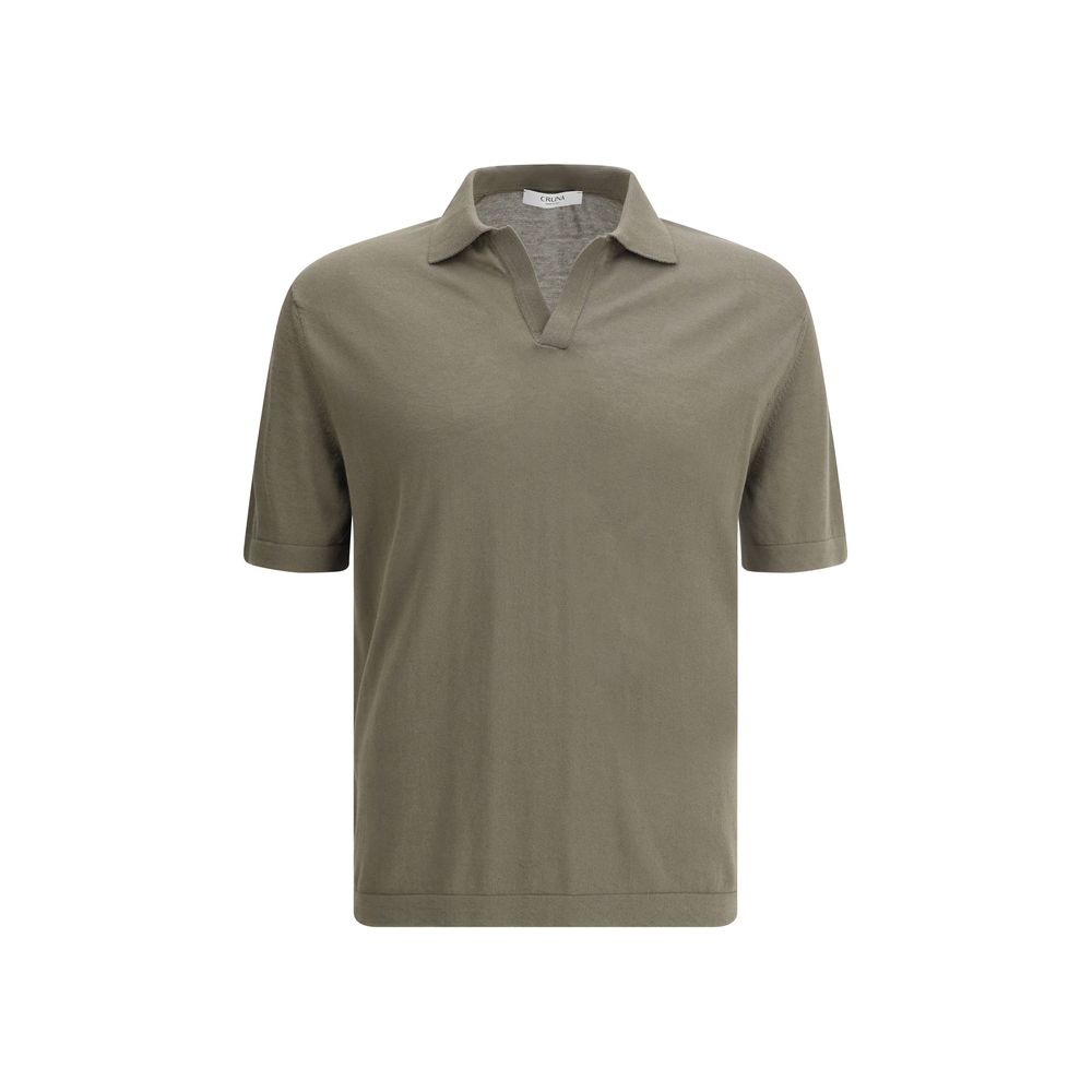 Cruna Bicolor Cotton Polo Shirt