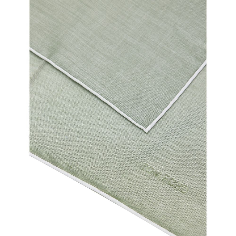 Pochette de costume Tom Ford en coton vert