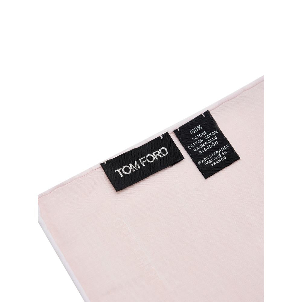 Pochette de costume Tom Ford en coton rose