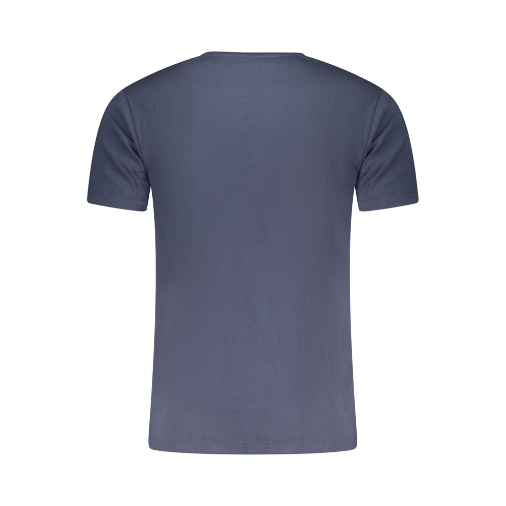 T-shirt homme en coton bleu Aeronautica Militare
