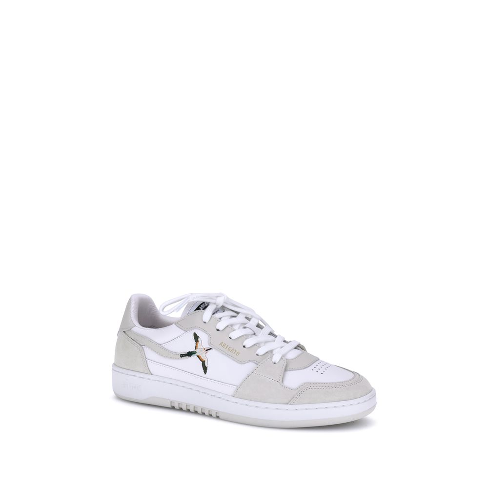 Baskets basses Axel Arigato en cuir de veau blanc Bos Taurus