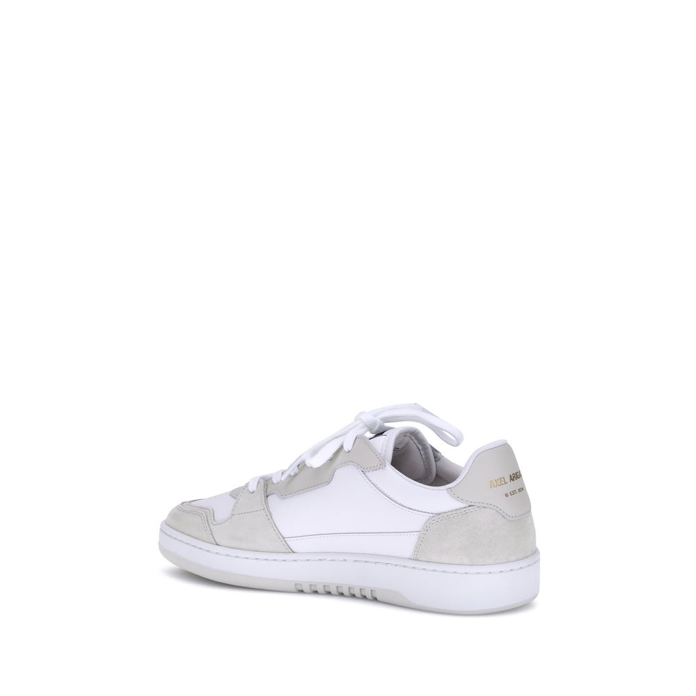 Baskets basses Axel Arigato en cuir de veau blanc Bos Taurus