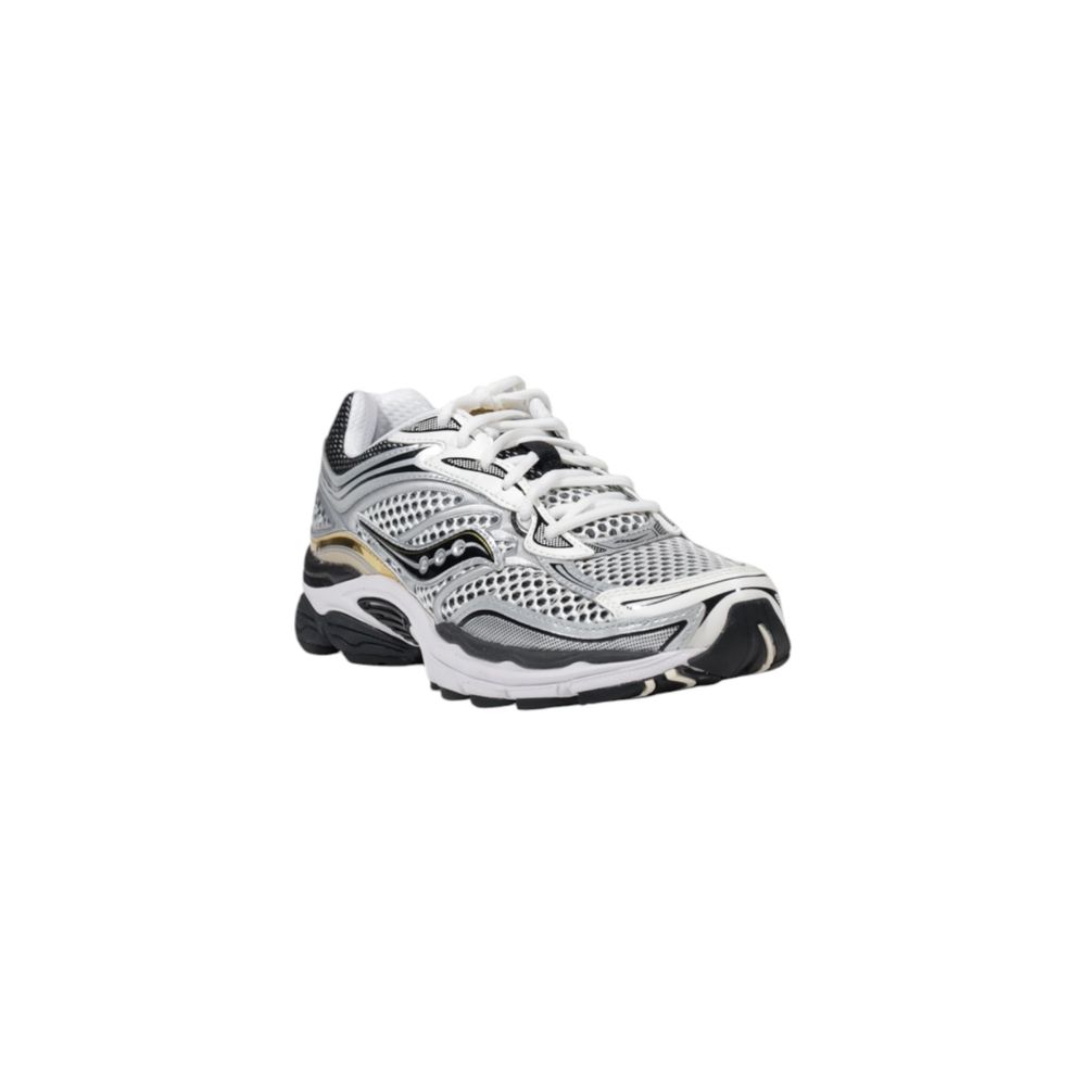 Saucony Gray Mesh Athletic Sneakers