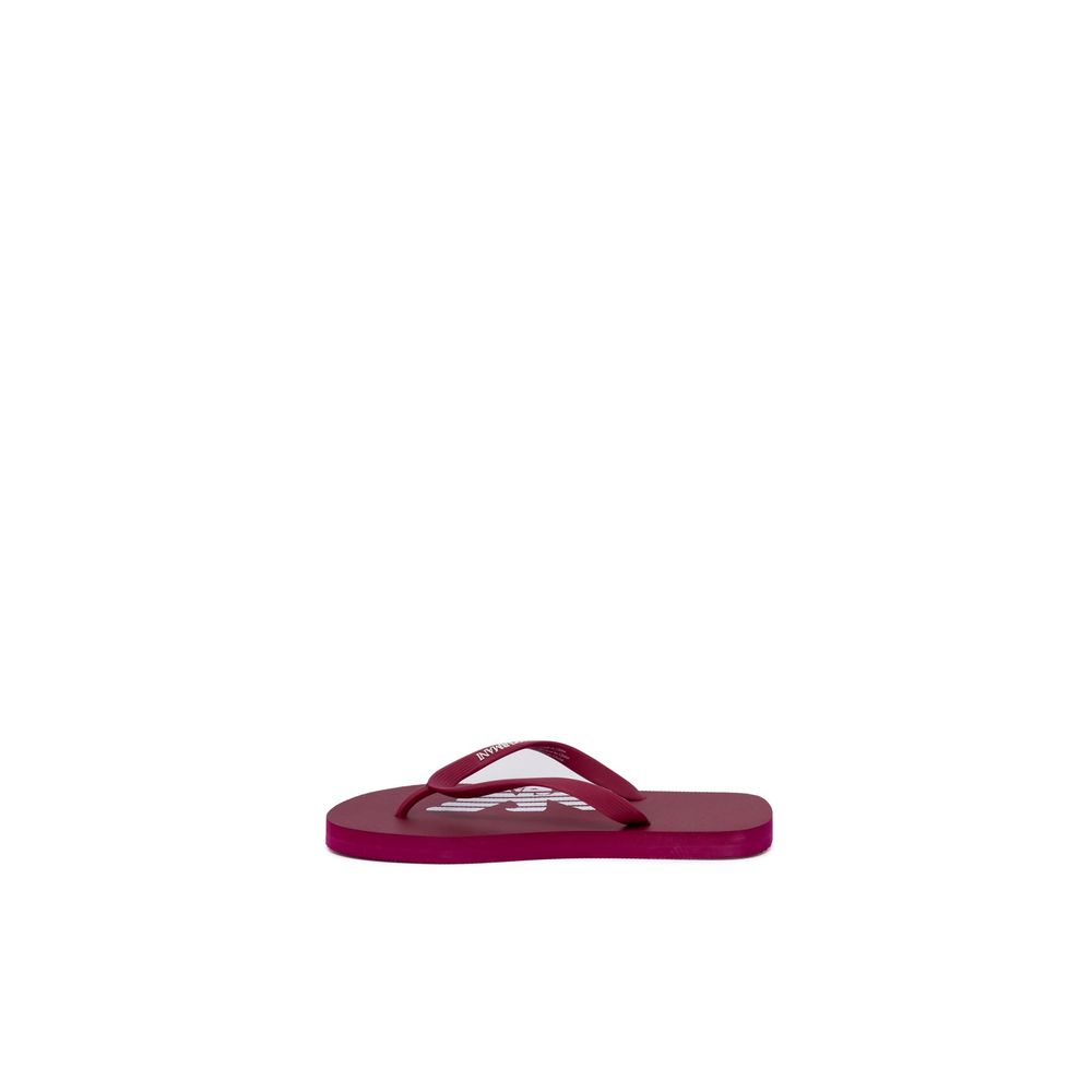Tongs en caoutchouc multicolores Emporio Armani Underwear