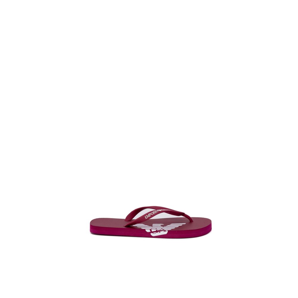 Tongs en caoutchouc multicolores Emporio Armani Underwear