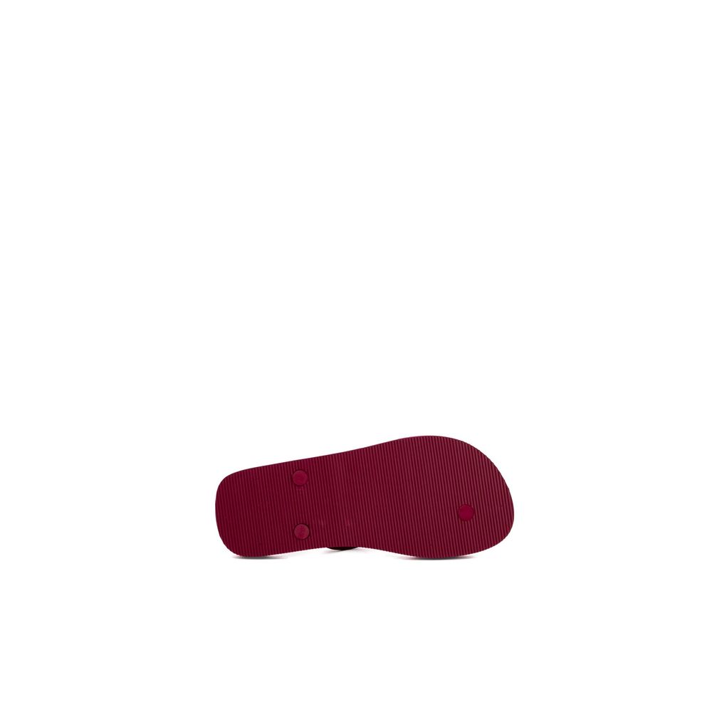 Tongs en caoutchouc multicolores Emporio Armani Underwear
