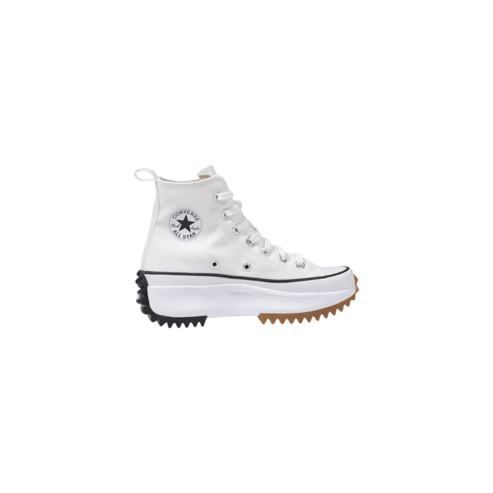 Baskets montantes en toile blanches Converse