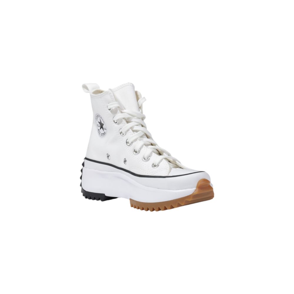 Baskets montantes en toile blanches Converse
