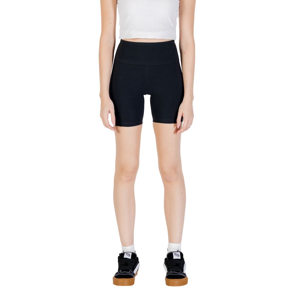 Converse Black Cotton Bermuda Shorts
