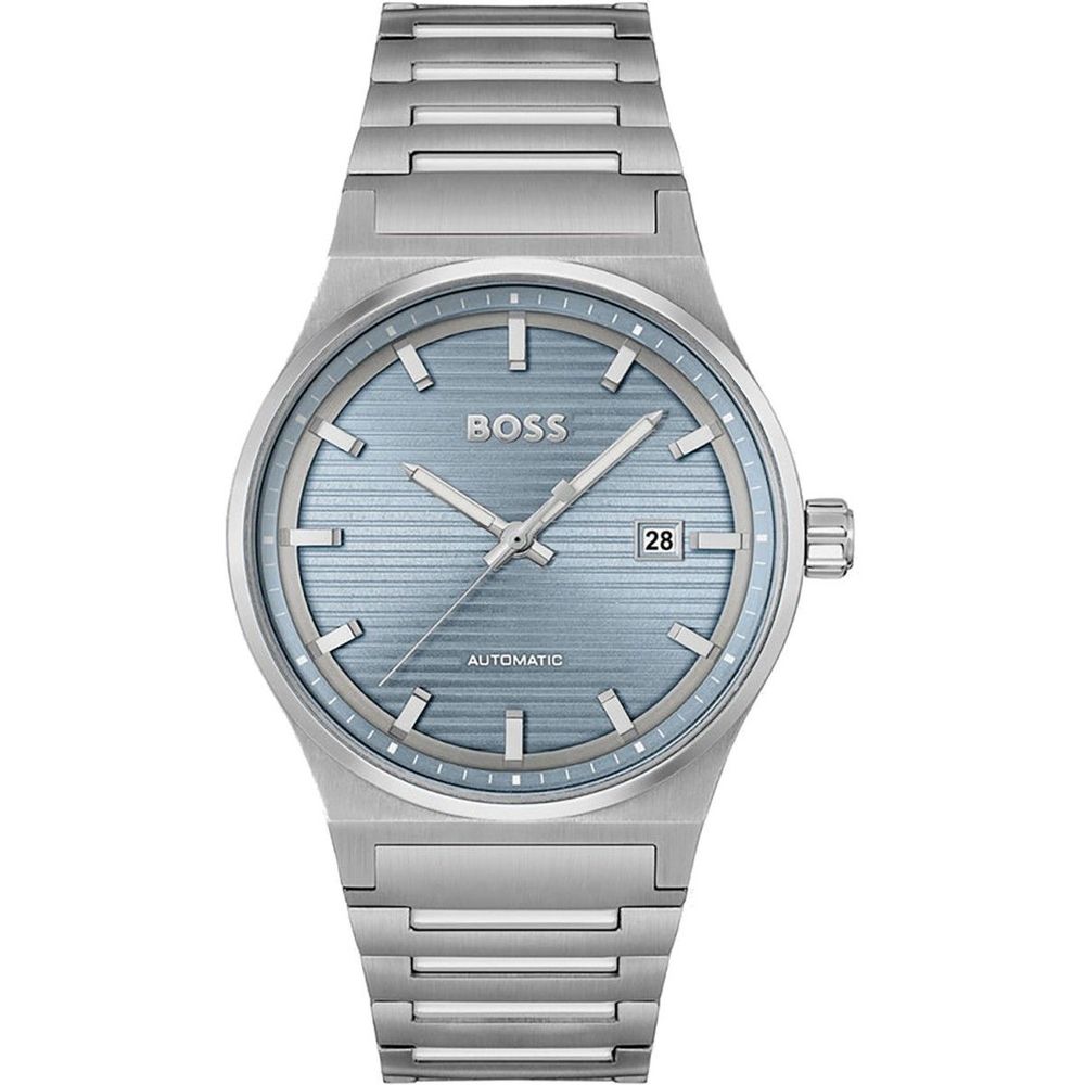 Montre de soirée Hugo Boss en acier inoxydable gris