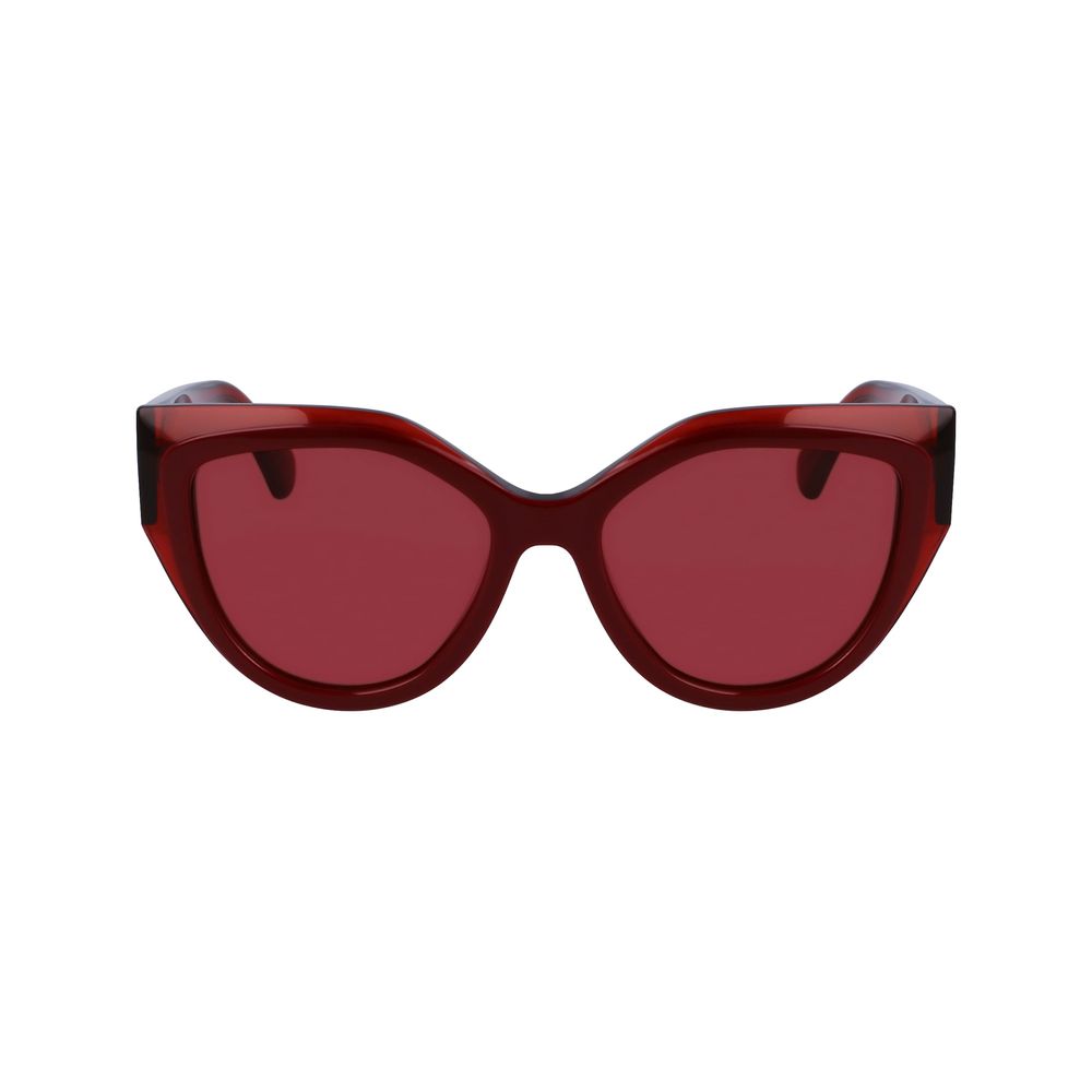 Lunettes de soleil Ferragamo en acétate multicolore