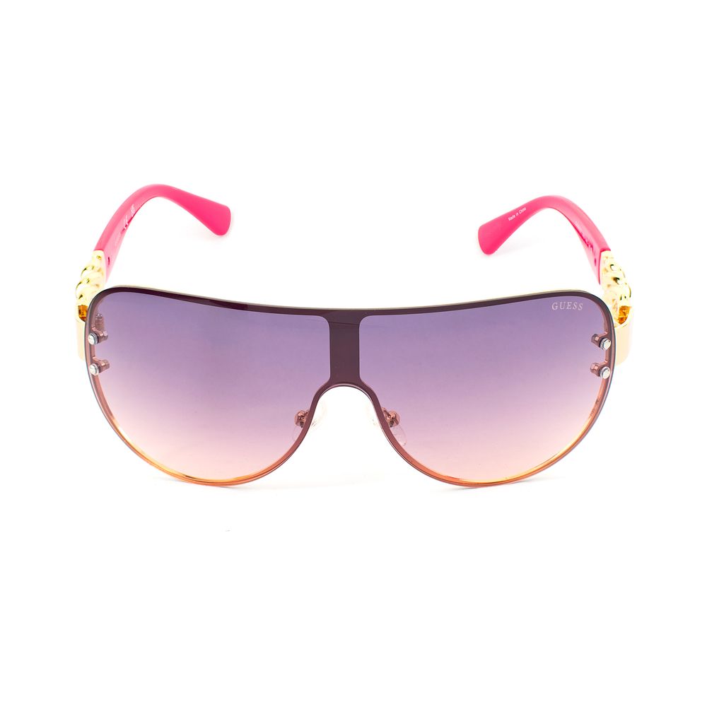 Lunettes de soleil métalliques multicolores Guess