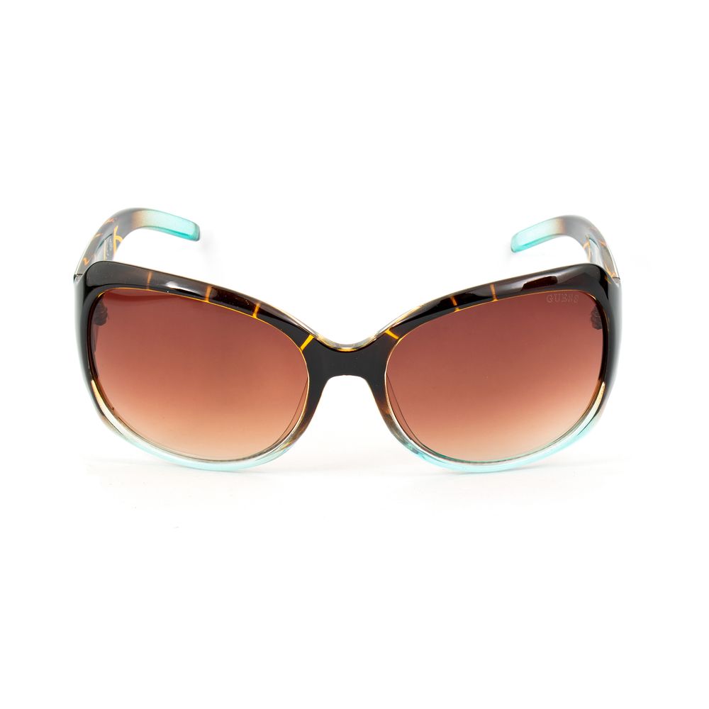 Lunettes de soleil noires Guess injectées