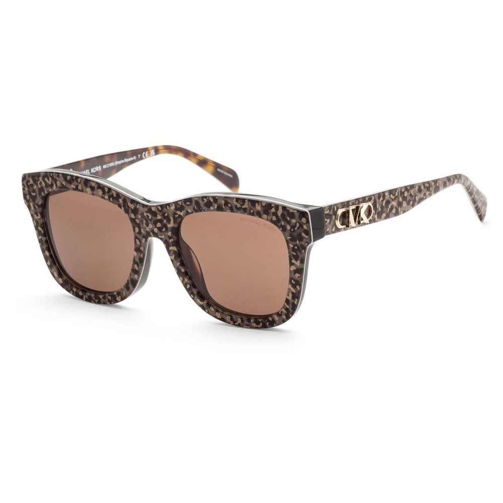 Lunettes de soleil Michael Kors en acétate doré