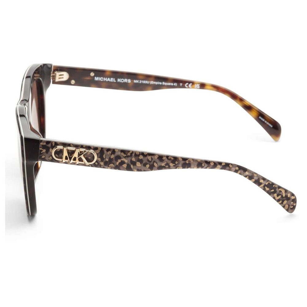 Lunettes de soleil Michael Kors en acétate doré