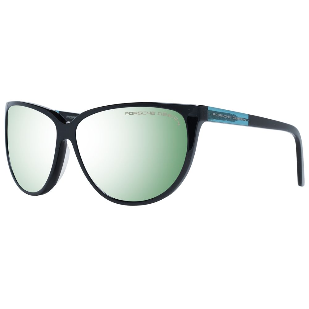 Lunettes de soleil Porsche Design en acétate noir