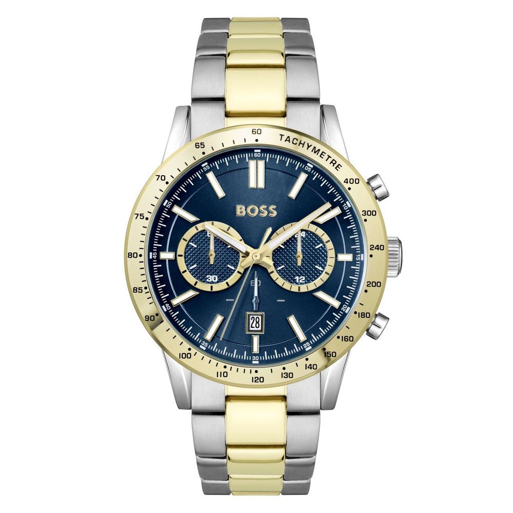 Montre de soirée Hugo Boss en acier inoxydable gris