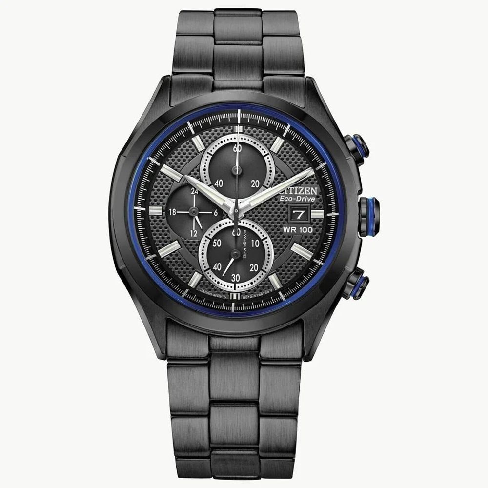 Citizen Black Stainless Steel Sport Watch