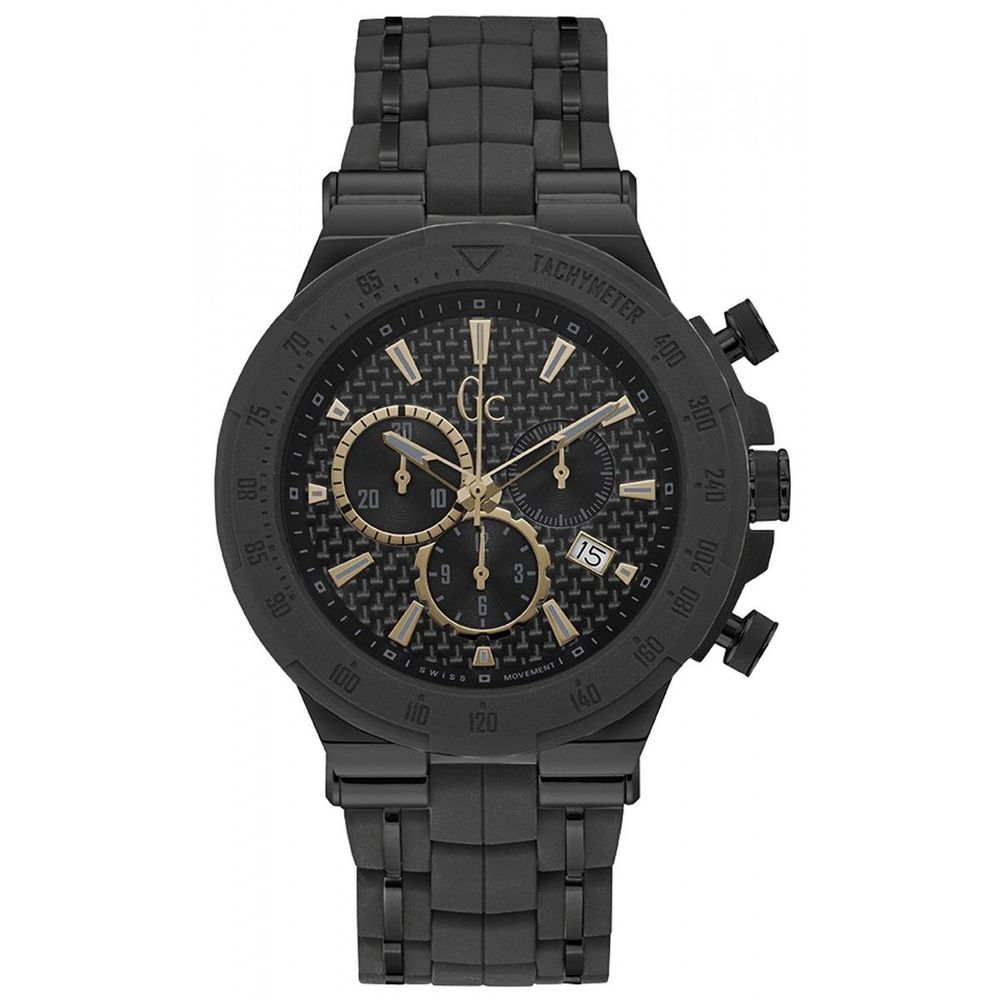 GC Black Stainless Steel Dress Watch