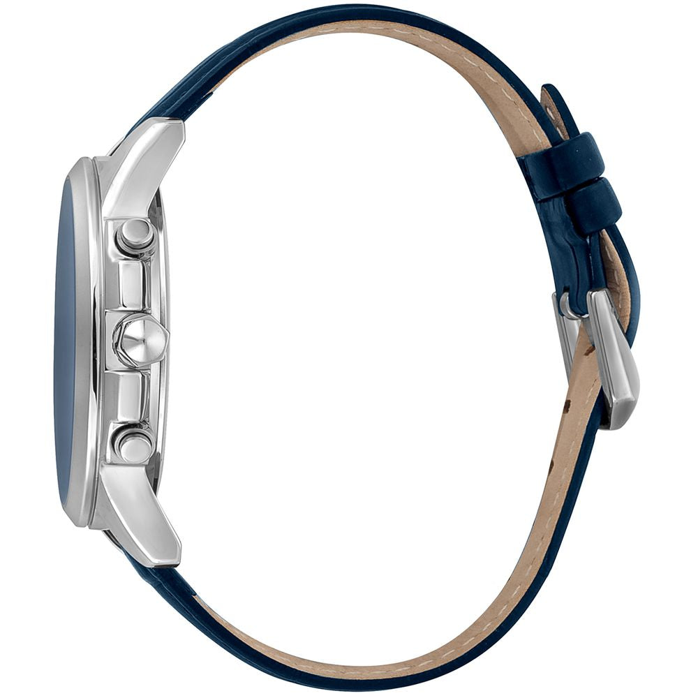 Montre bracelet Just Cavalli en cuir noir