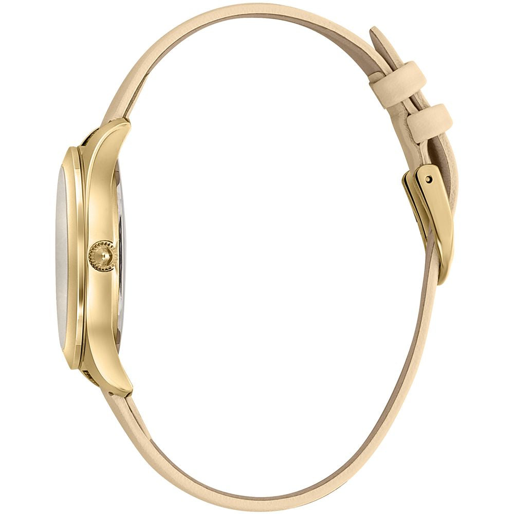Montre Just Cavalli en cuir beige