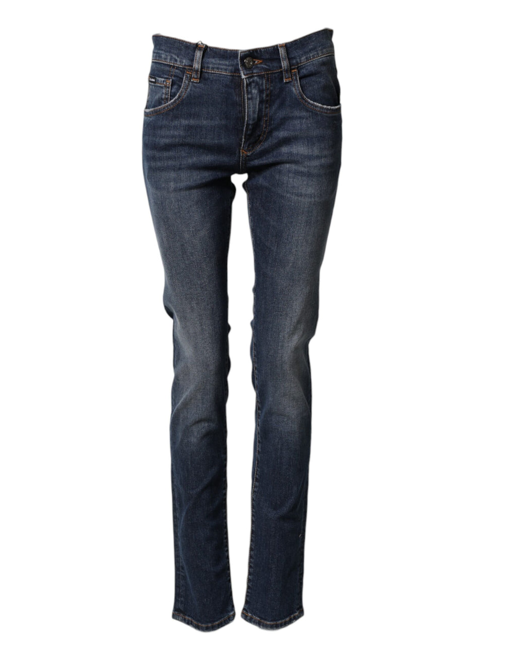 Jean slim en jean stretch en coton bleu Dolce & Gabbana pour homme