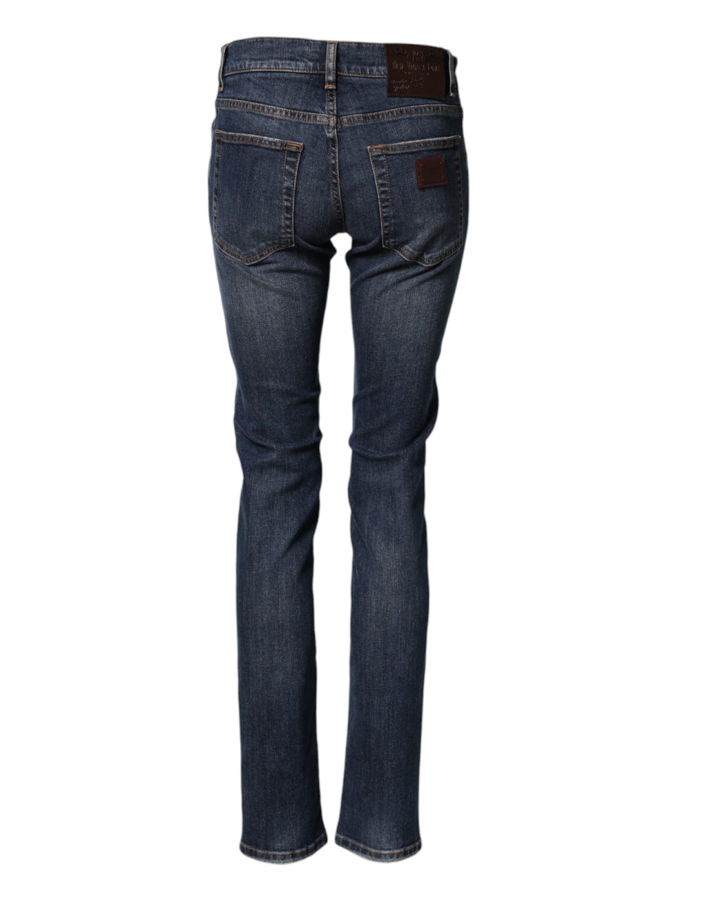 Jean slim en jean stretch en coton bleu Dolce & Gabbana pour homme