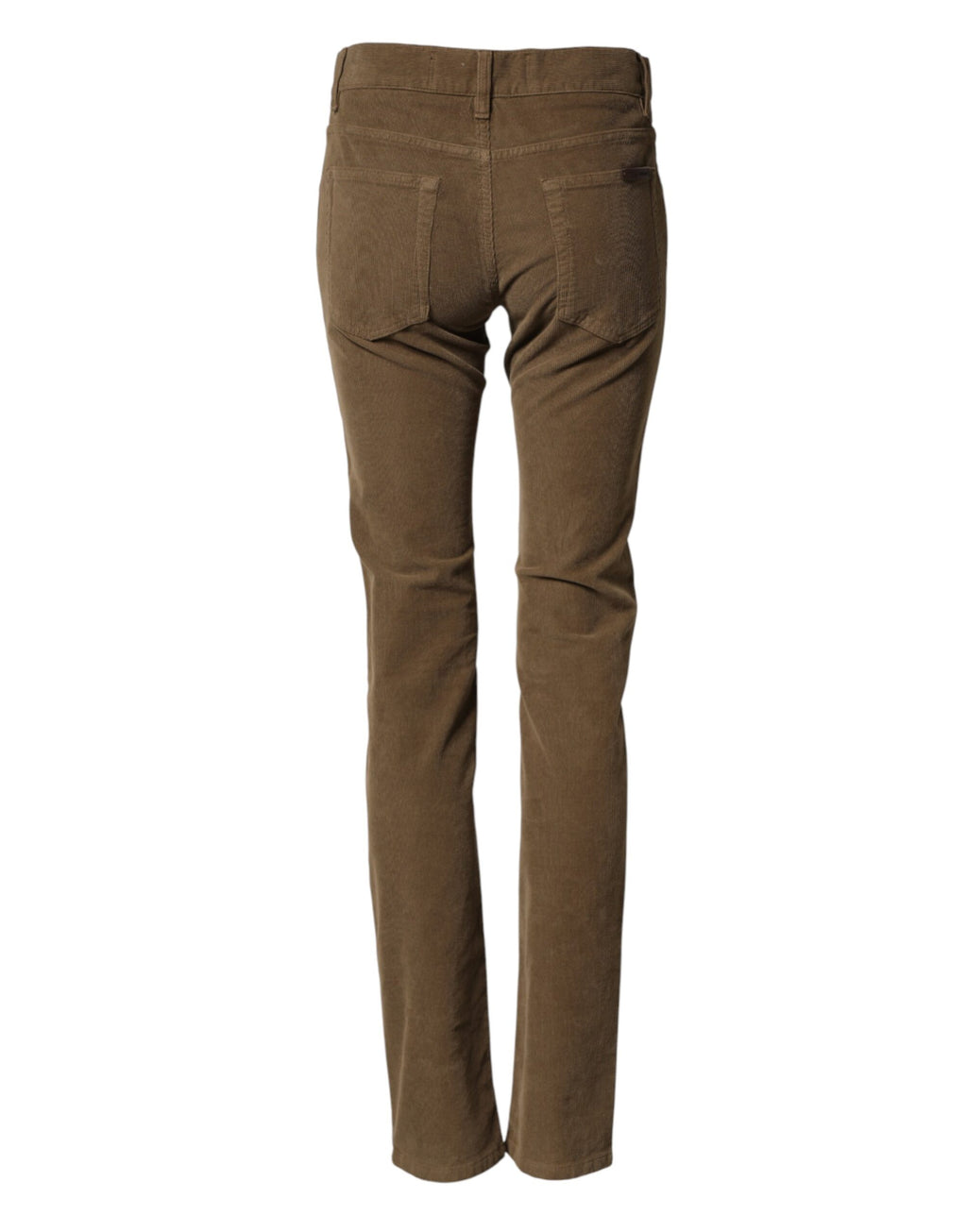 Jeans skinny en denim stretch de coton marron Dolce & Gabbana pour homme
