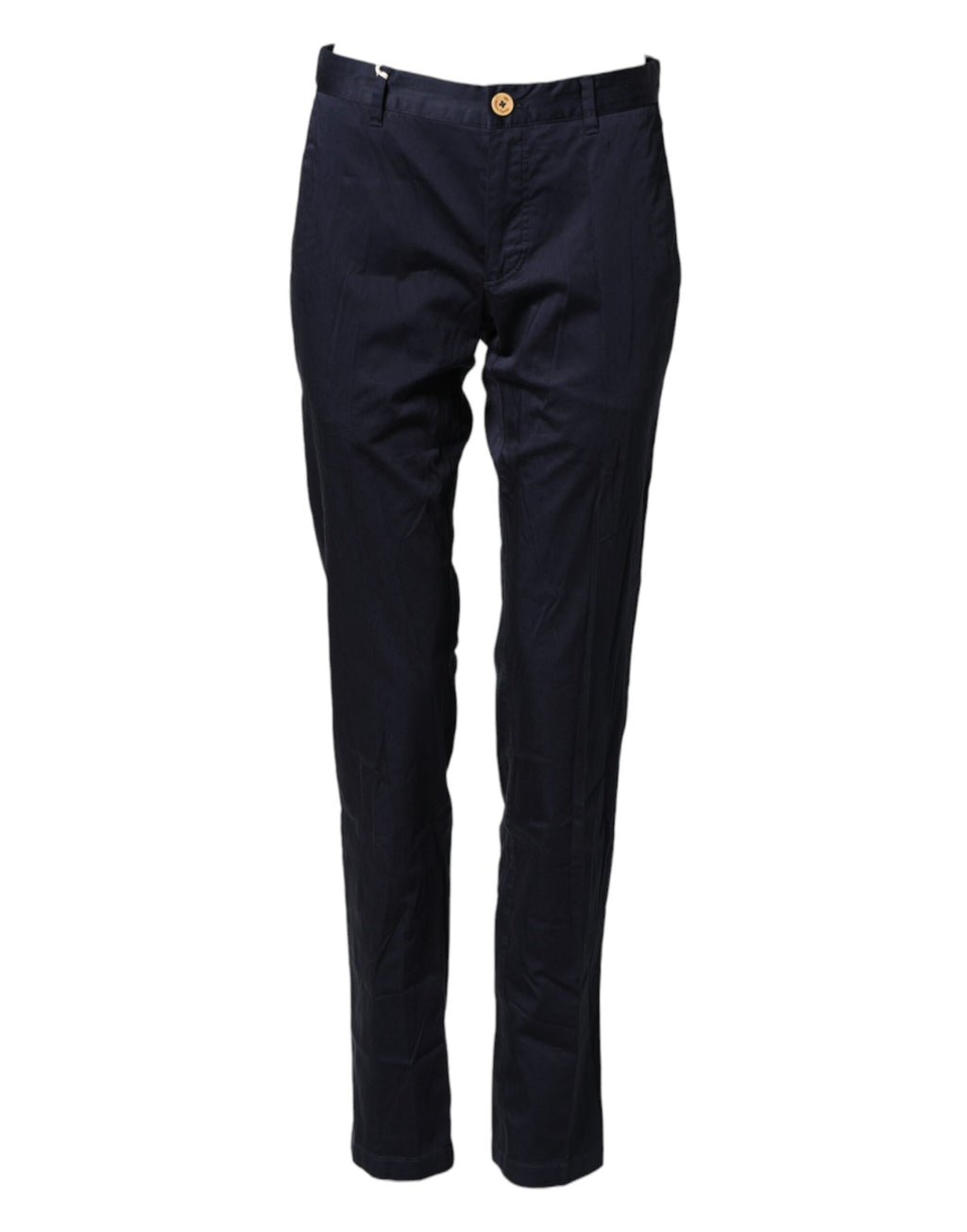 Pantalon slim homme Domenico Tagliente en coton bleu foncé