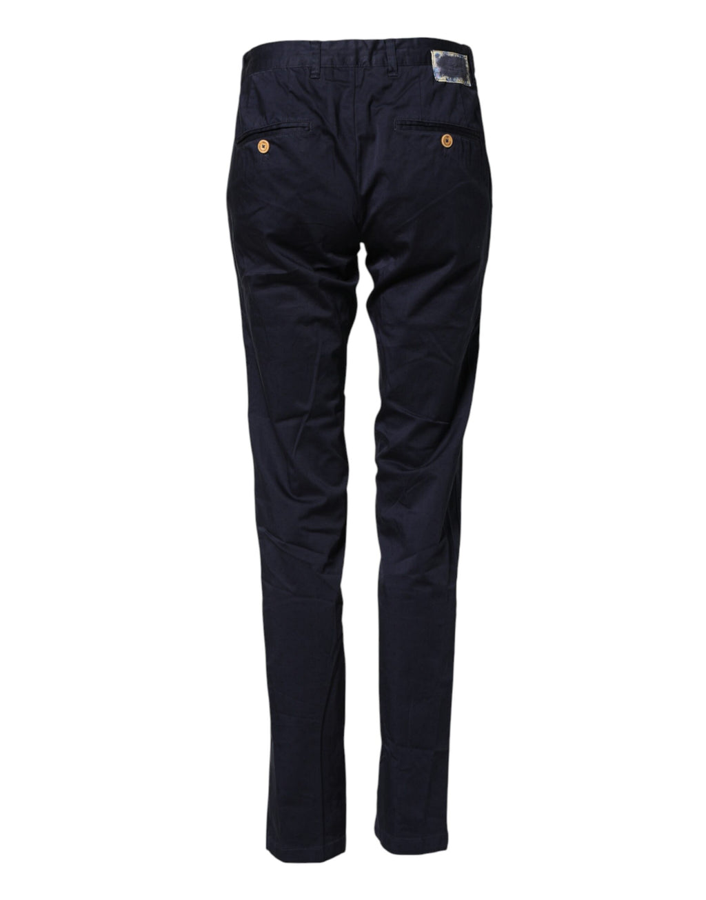 Pantalon slim homme Domenico Tagliente en coton bleu foncé
