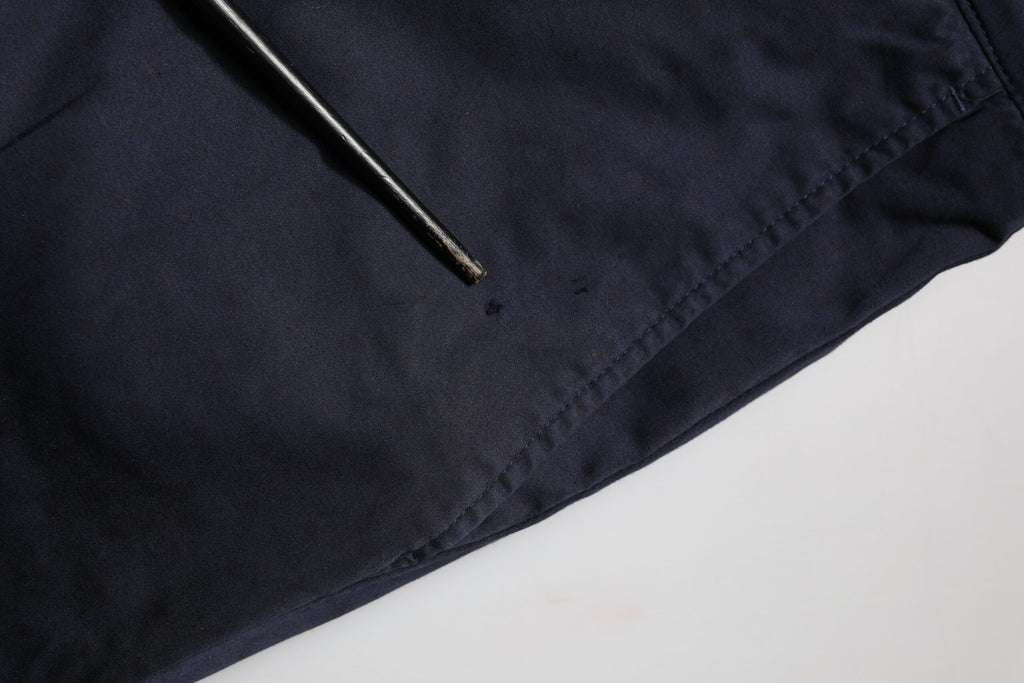 Pantalon slim homme Domenico Tagliente en coton bleu foncé